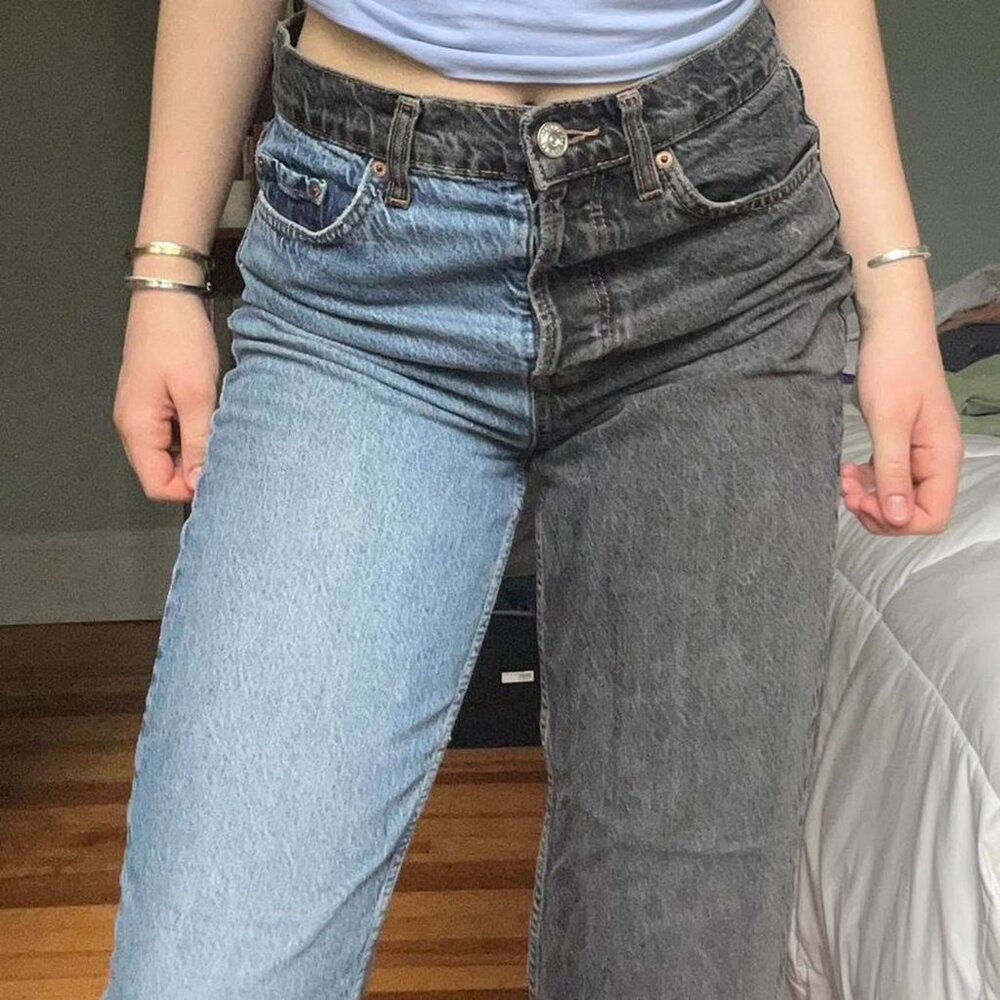 Urban Outfitters Two-Tone Jeans